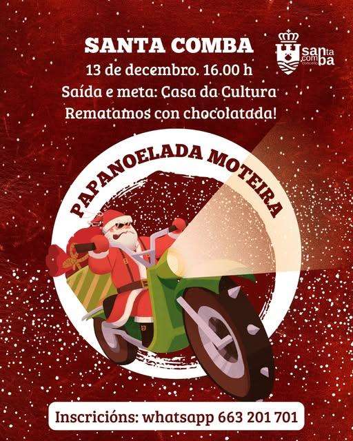 Papanoelada Motera (2025) en Santa Comba