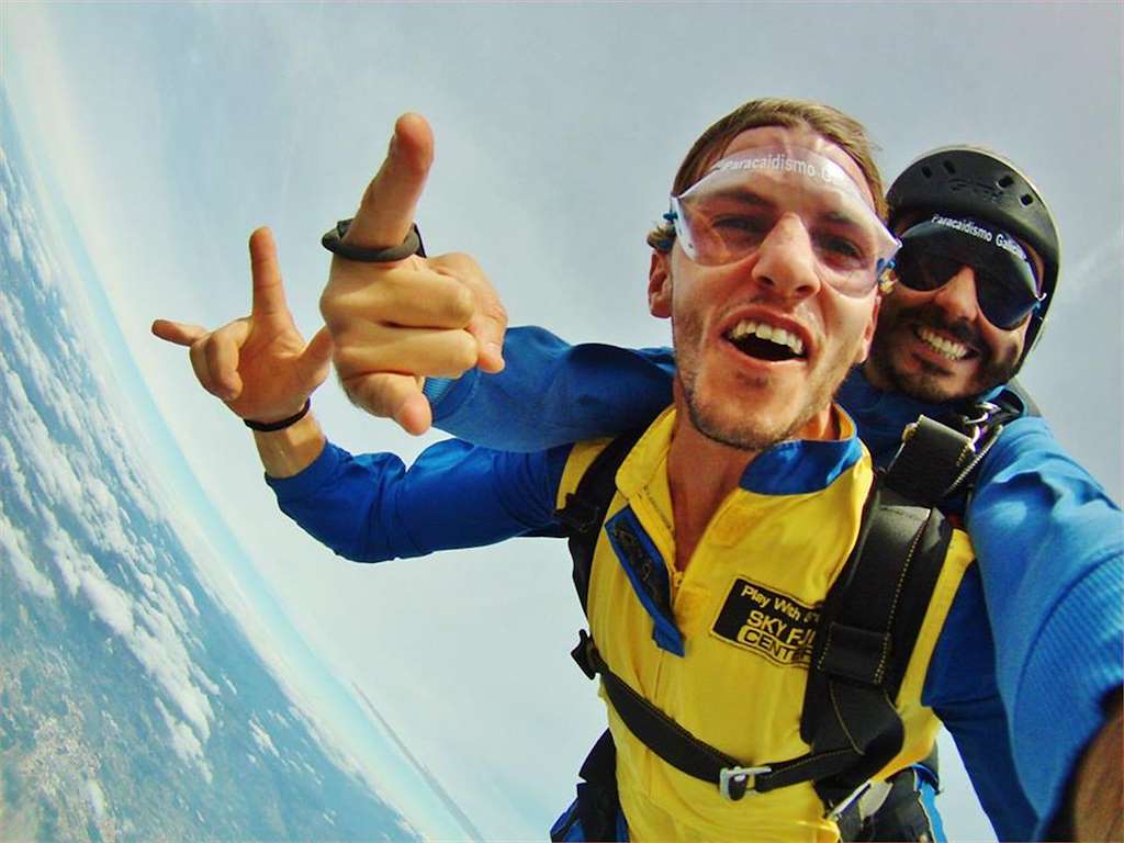 Paracaidismo Galicia en Vigo