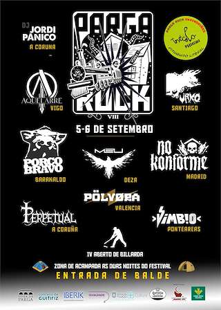 Fechas, información, programa, cartel, imágenes, mapa y ubicación de Parga Rock  en  Guitiriz