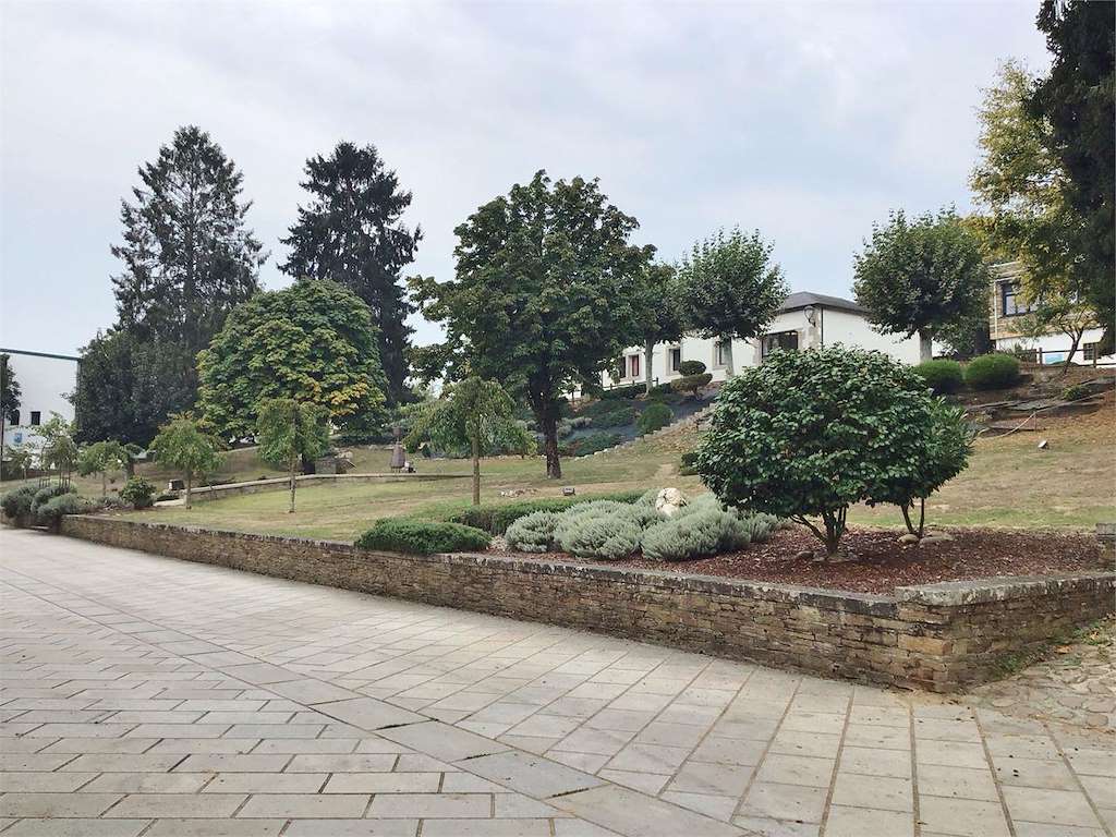 Parque Antonio Sanz en Portomarín