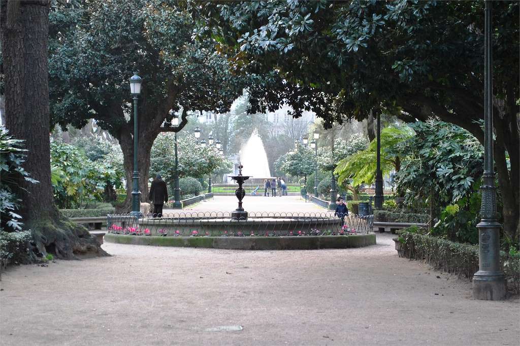Parque de A Alameda en Vigo