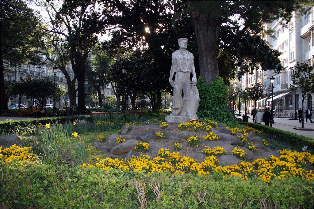 Parque de A Alameda en Vigo