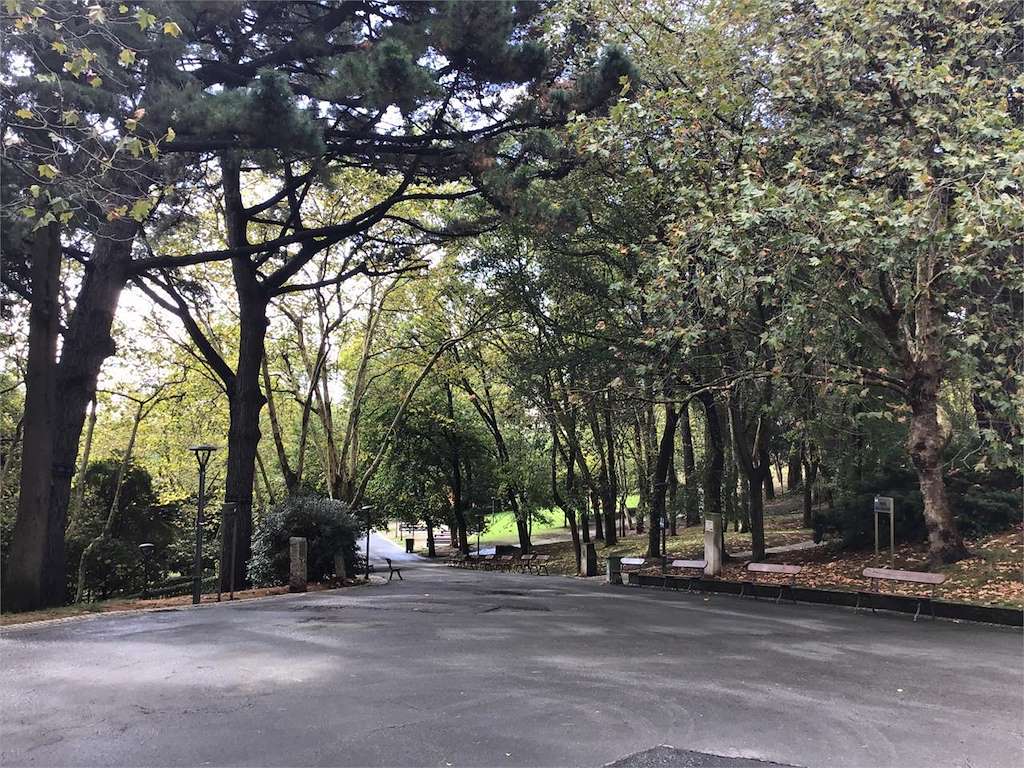 Parque de Santa Margarita en A Coruña