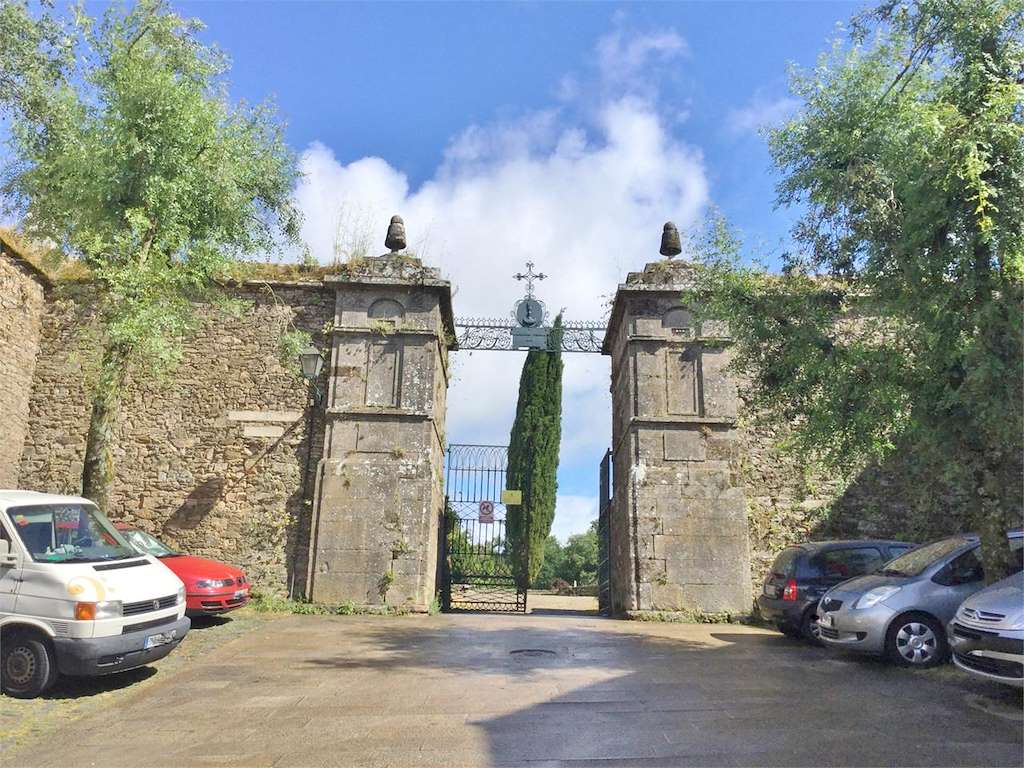 Parque de Santo Domingo de Bonaval en Santiago de Compostela