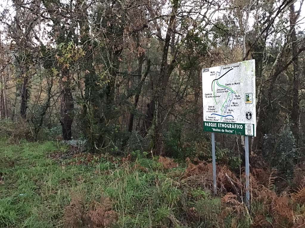 Parque Etnográfico Molinos de Rocha en Arbo