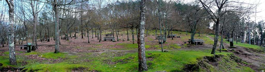Parque Forestal O Monte dos Pozos en Vigo