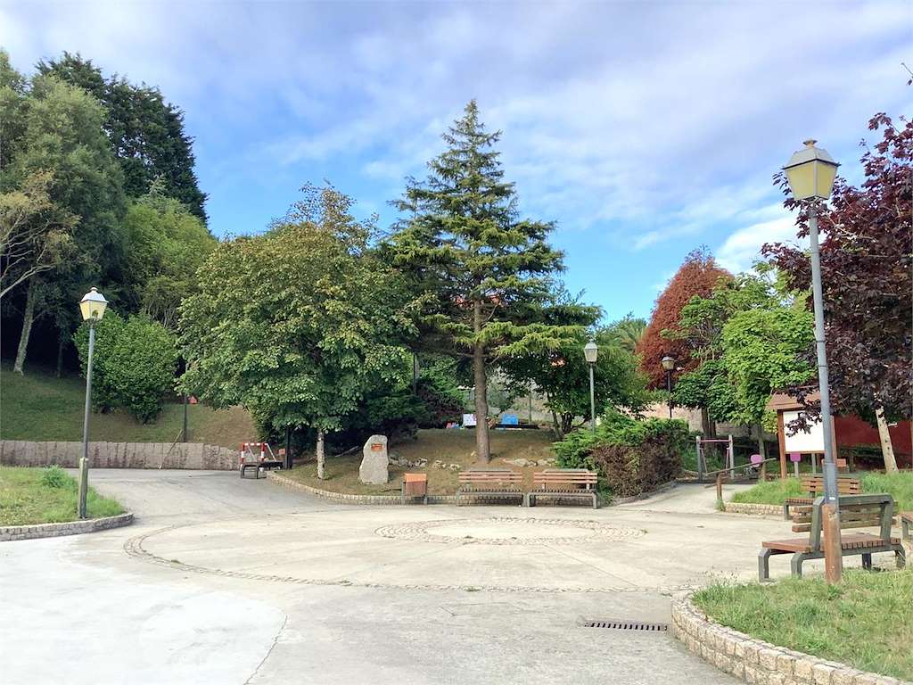 Parque Luciano García Alén en Malpica de Bergantiños