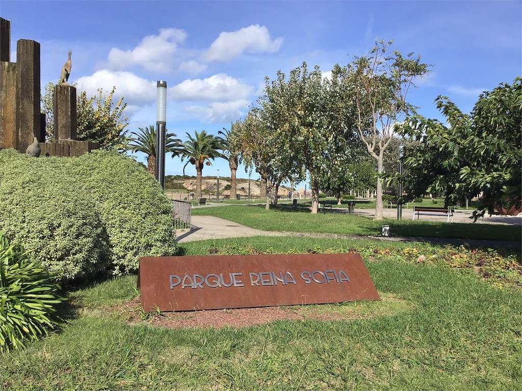 Parque Reina Sofía en Cervo
