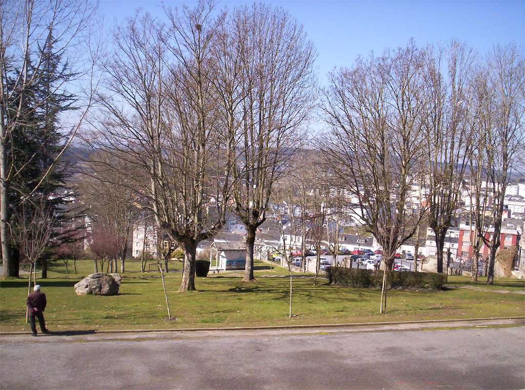Parque Rosalía de Castro en Lugo