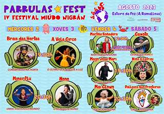 Parrulas Fest - Festival Miúdo en Nigrán