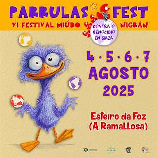 Fechas, información, programa, cartel, imágenes, mapa y ubicación de Parrulas Fest - Festival Miúdo  en  Nigrán