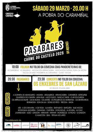 Fechas, información, programa, cartel, imágenes, mapa y ubicación de VII Pasabares   en  A Pobra do Caramiñal