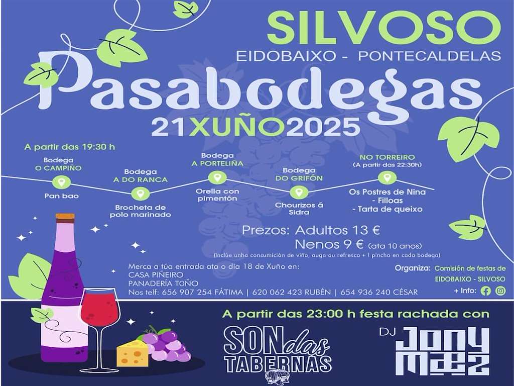 Pasabodegas de Silvoso (2025) en Ponte Caldelas