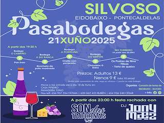 Fechas, información, programa, cartel, imágenes, mapa y ubicación de Pasabodegas de Silvoso  en  Ponte Caldelas