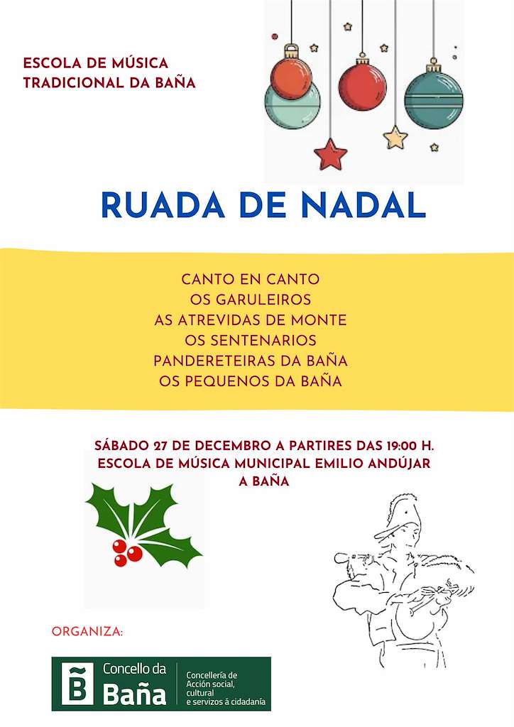 Pasacalles de Navidad (2025) en A Baña