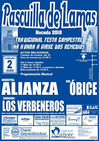 Pascuilla de Lamas - Virxe dos Remedios (2026) en Lalín