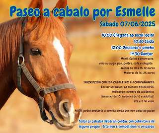 Fechas, información, programa, cartel, imágenes, mapa y ubicación de Paseo a Cabalo de Esmelle  en  Ferrol