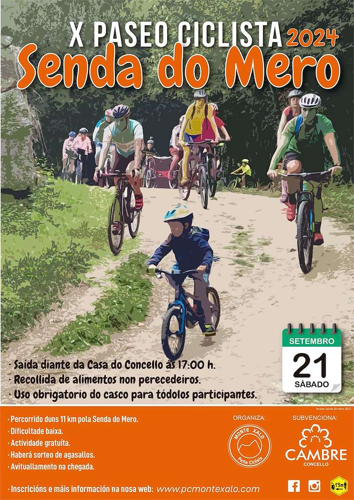 X Paseo Ciclista Senda do Mero en Cambre