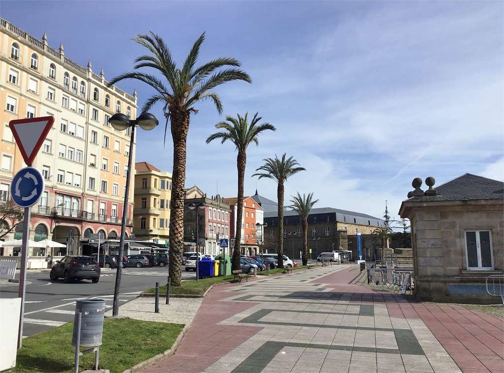Paseo da Mariña en Ferrol