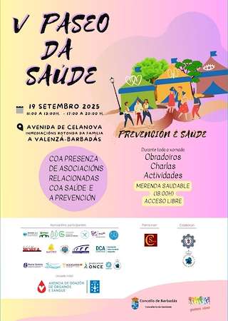 Fechas, información, programa, cartel, imágenes, mapa y ubicación de V Paseo da Saúde   en  Barbadás
