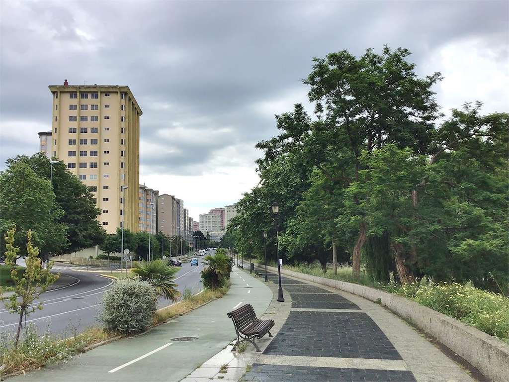 Paseo de Caranza en Ferrol