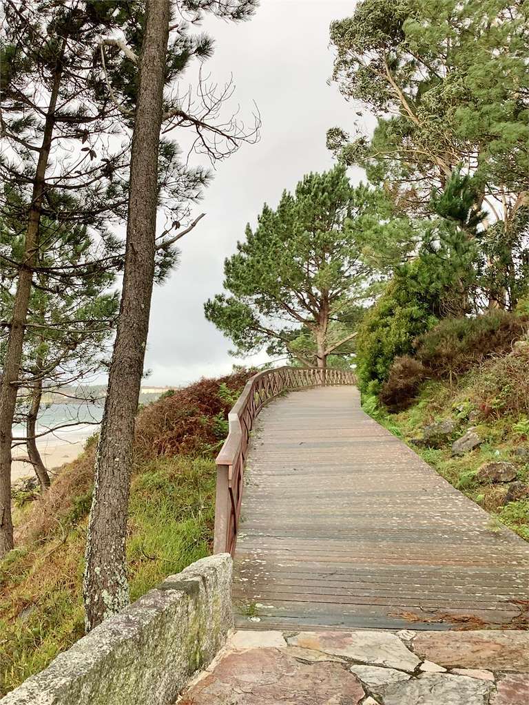 Paseo de Louro en Muros