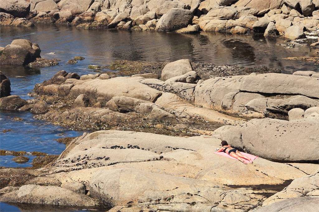 Paseo de Madera de Pedras Negras en O Grove