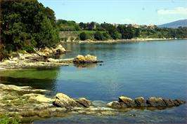 Paseo de Tanxil  en Rianxo