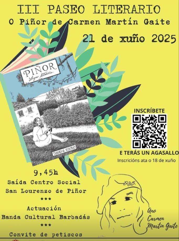 III Paseo Literario  (2025) en Barbadás