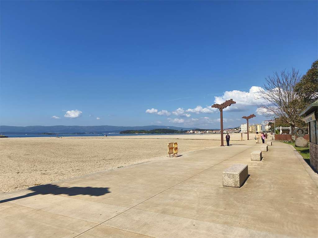 Paseo Marítimo de Carril-Vilagarcía en Vilagarcía de Arousa