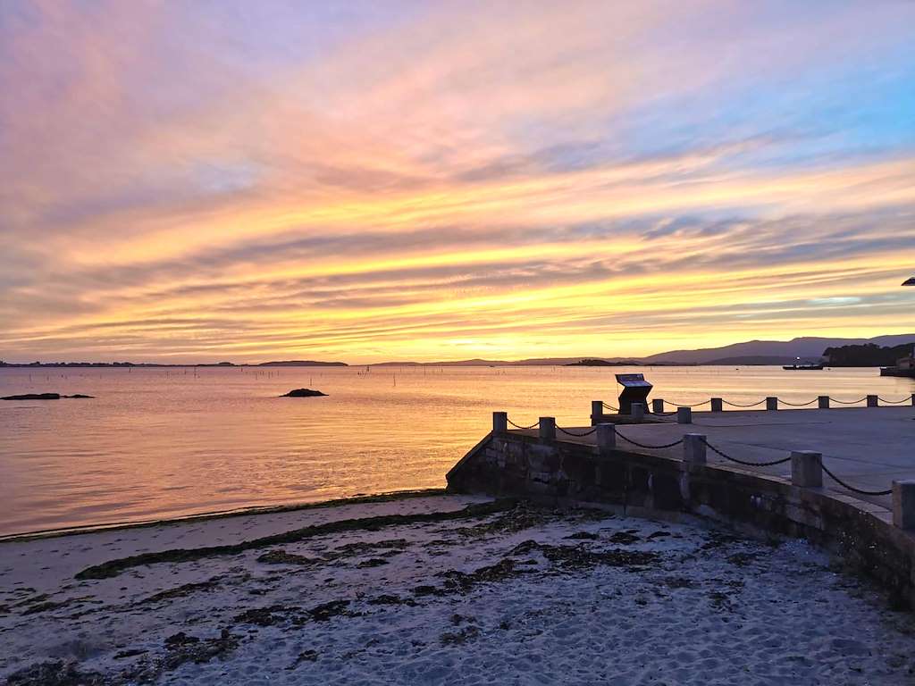 Paseo Marítimo de Carril-Vilagarcía en Vilagarcía de Arousa