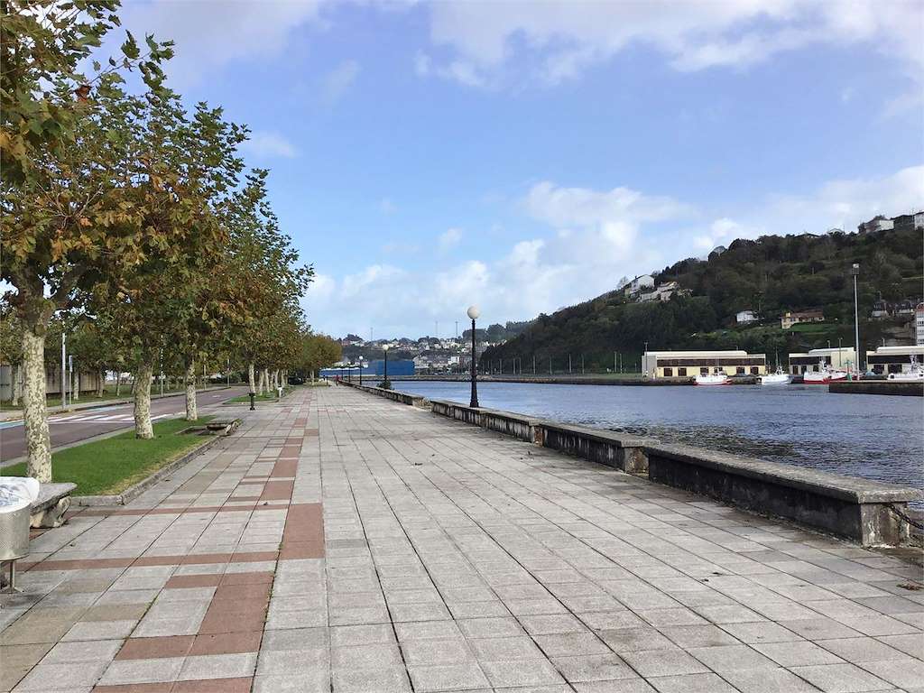 Paseo Marítimo de Covas en Viveiro