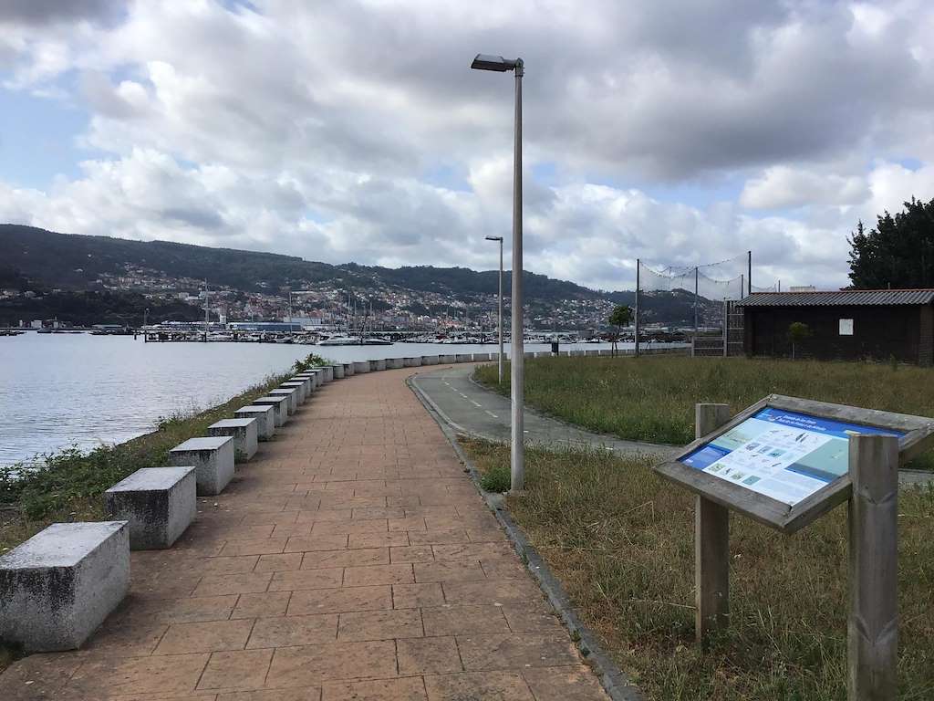 Paseo Marítimo de Domaio en Moaña