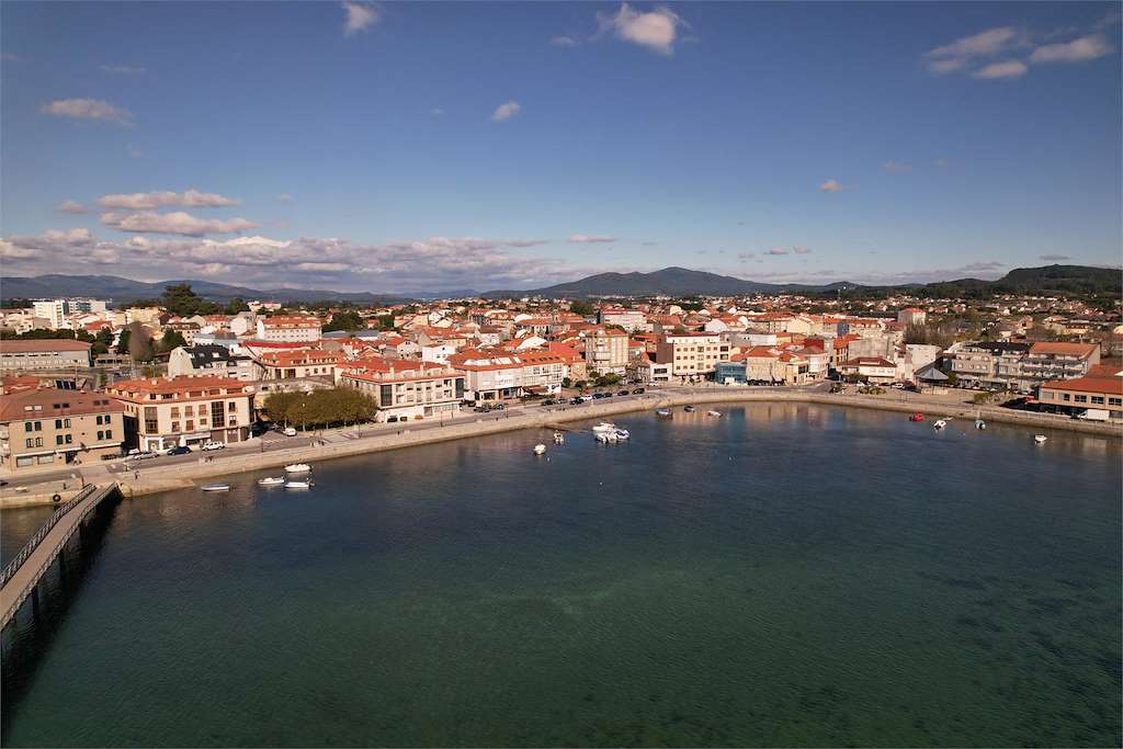 Paseo Marítimo de Vilanova en Vilanova de Arousa