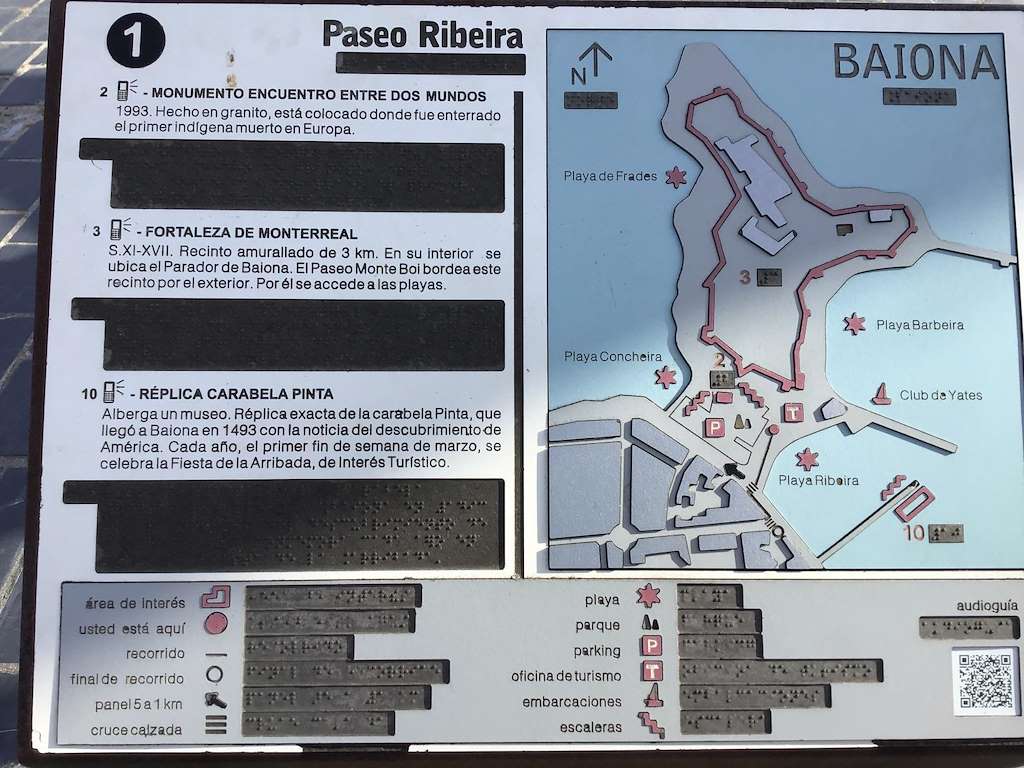 Paseo Ribeira en Baiona
