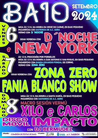 Patronais de Baio en Zas