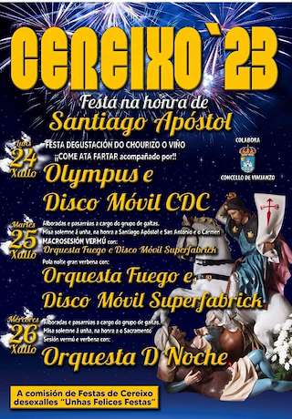 Patronais de Cereixo en Vimianzo