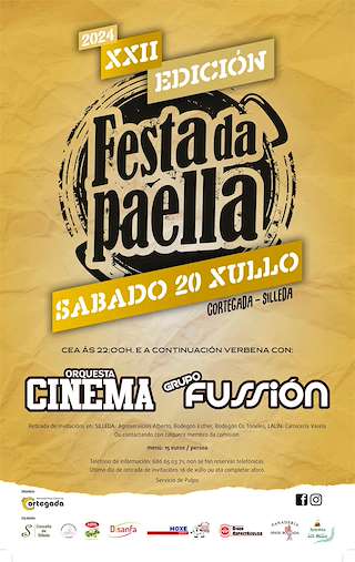 Patronais de Santa María - XXIII Festa da Paella de Cortegada en Silleda