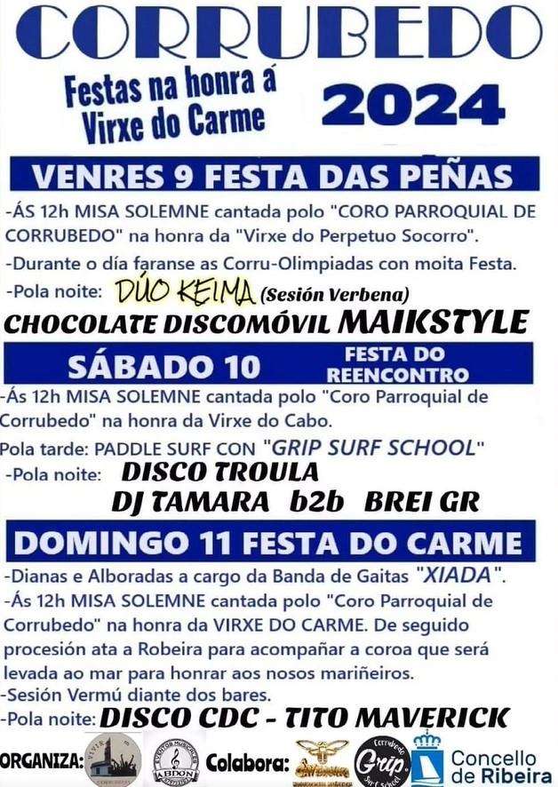 Patronais de Corrubedo en Ribeira