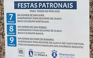 Patronales de Artes  en Ribeira