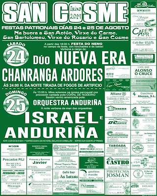 Patronales de San Cosme en O Irixo