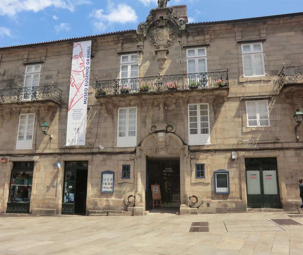 Pazo Bendaña y la Fundación Eugenio Granell en Santiago de Compostela