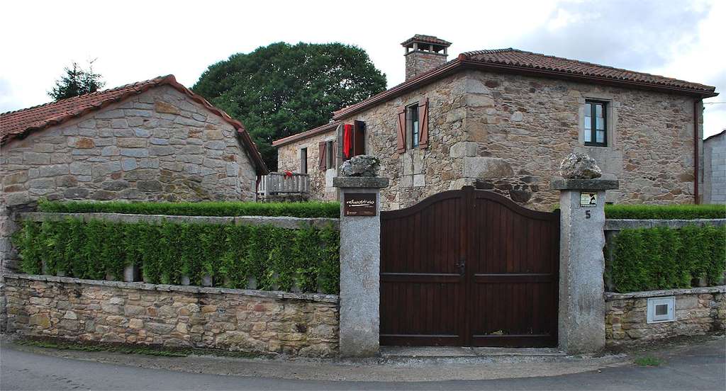 Pazo de Abeledo en Curtis