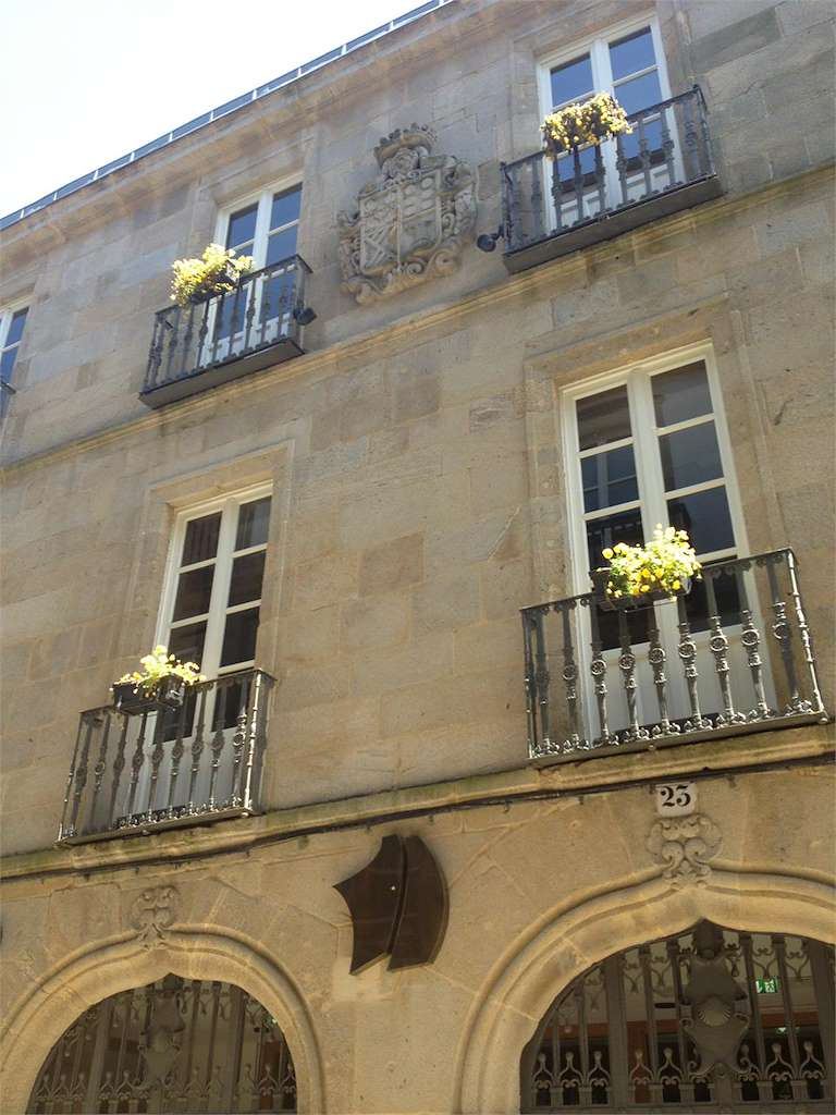 Pazo de los Condes de Ximonde en Santiago de Compostela