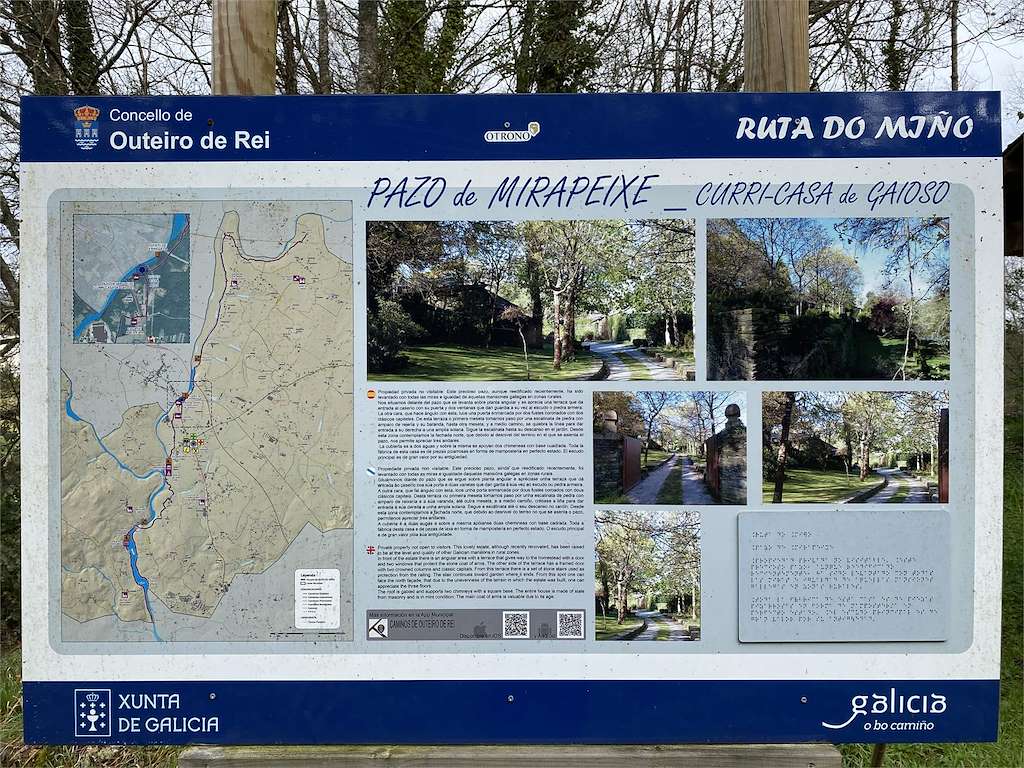 Pazo de Mirapeixe en Outeiro de Rei