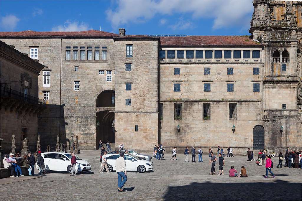Pazo de Xelmirez en Santiago de Compostela