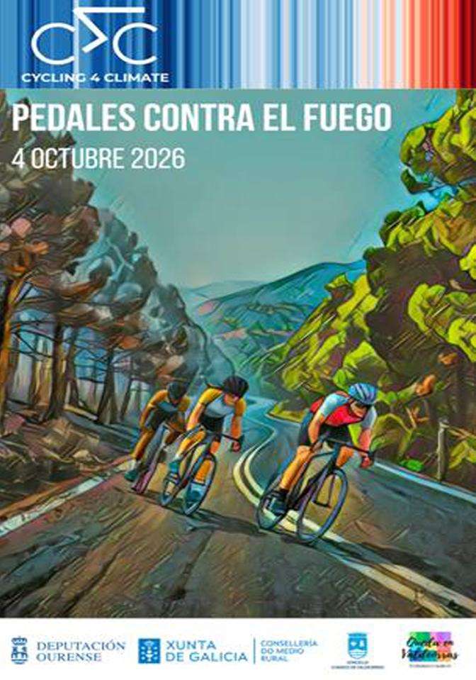 Pedales Contra el Fuego (2026) en O Barco de Valdeorras