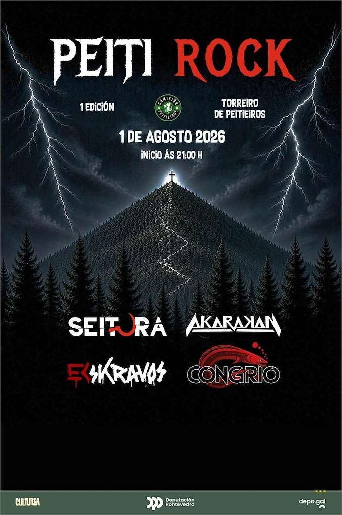 Peiti Rock (2026) en Gondomar