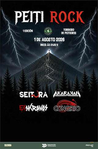 Fechas, información, programa, cartel, imágenes, mapa y ubicación de Peiti Rock (2026)  en  Gondomar