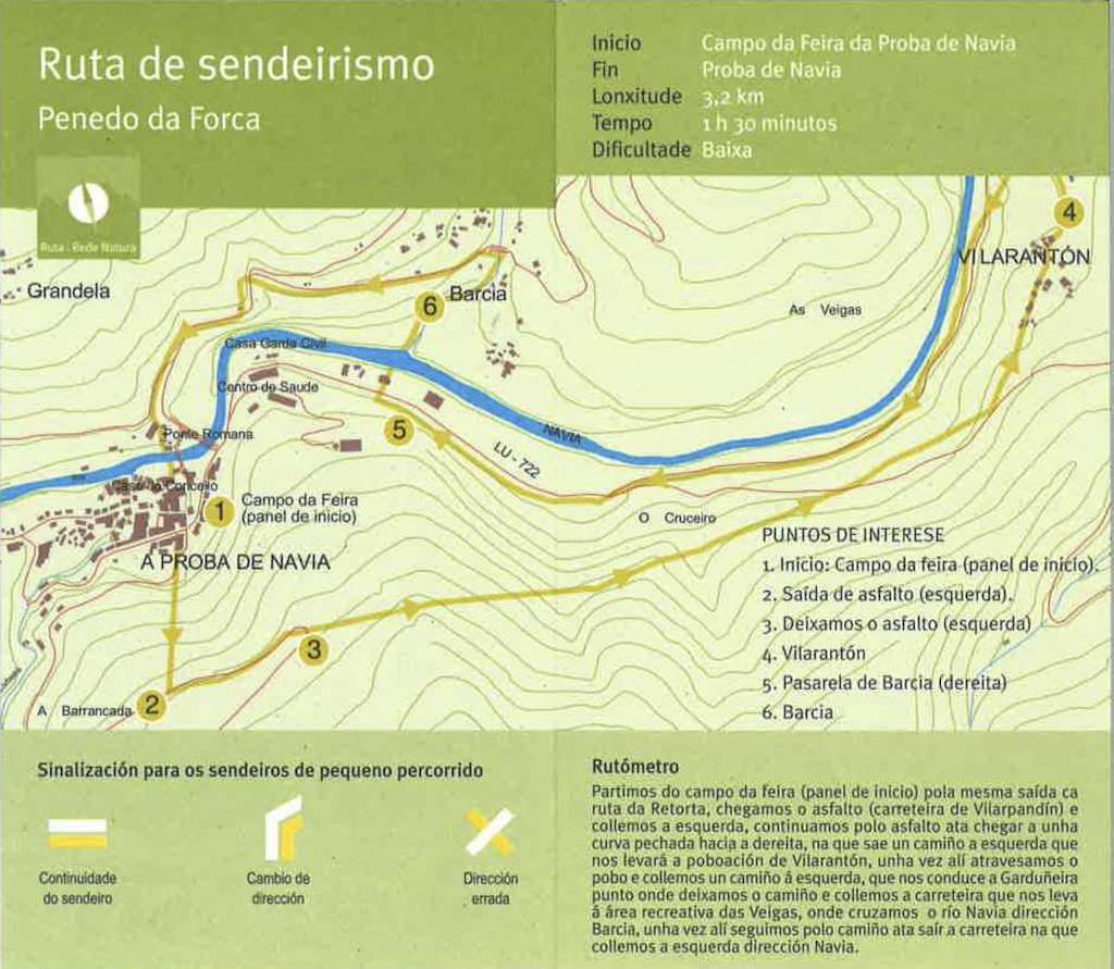 Penedo da Forca en Navia de Suarna